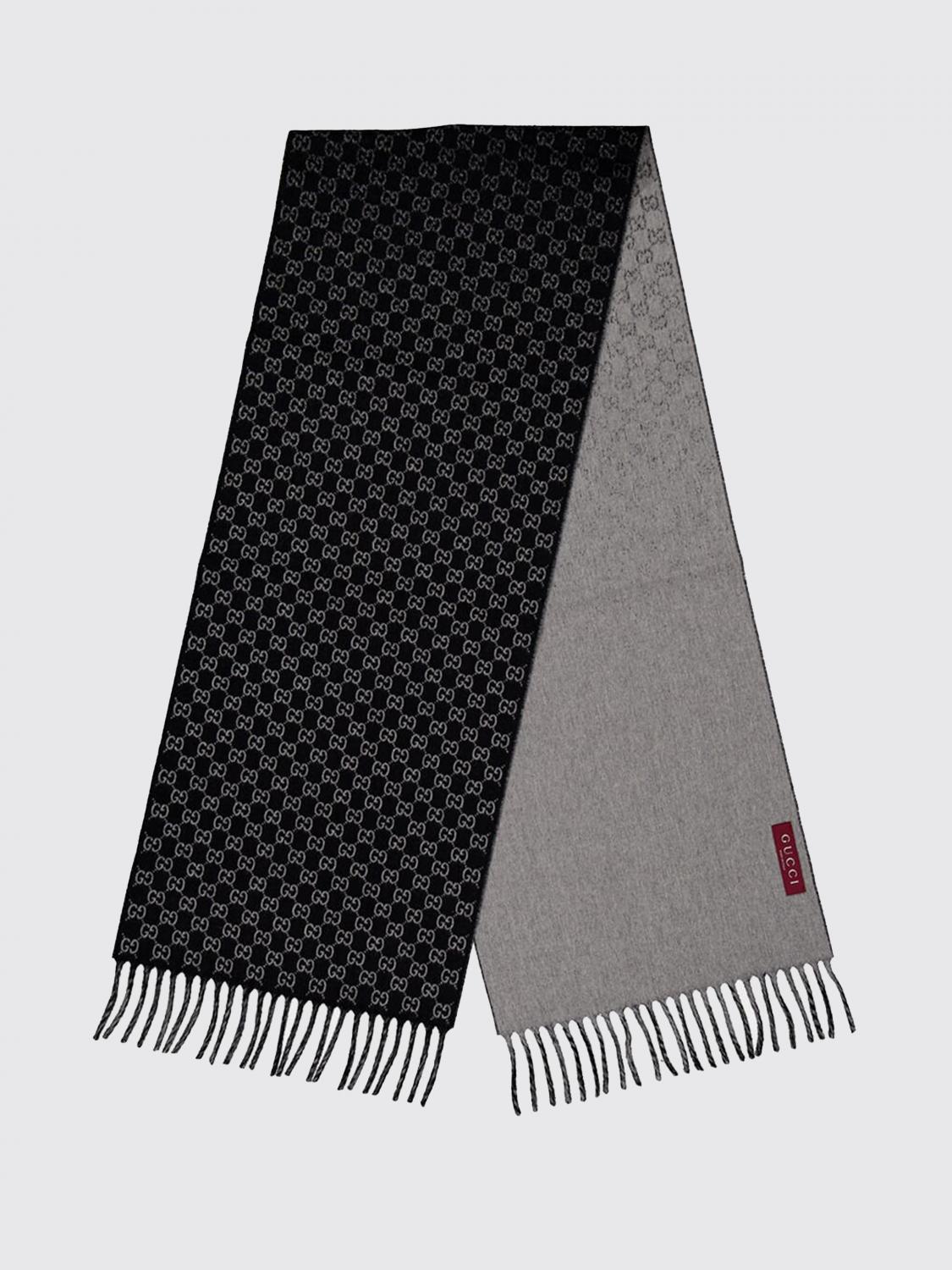 GUCCI Scarf Men color Black