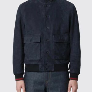 Gucci Suede Bomber Jacket