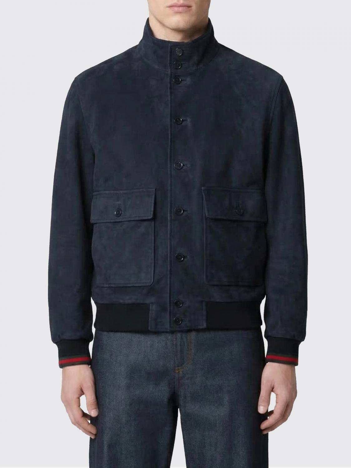 GUCCI Suede Bomber Jacket