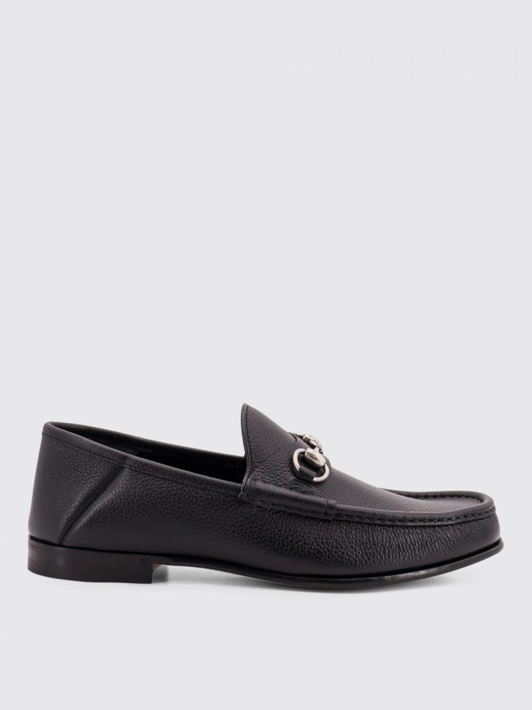 GUCCI Loafers Men colour Black