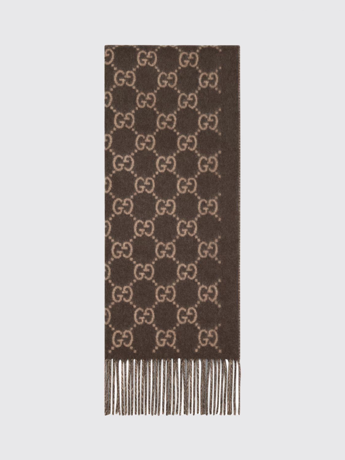 GUCCI GG Cashmere Scarf