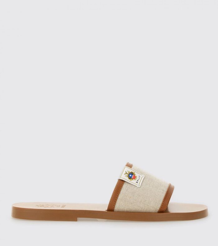 BALLY Flat Sandal Woman color Beige