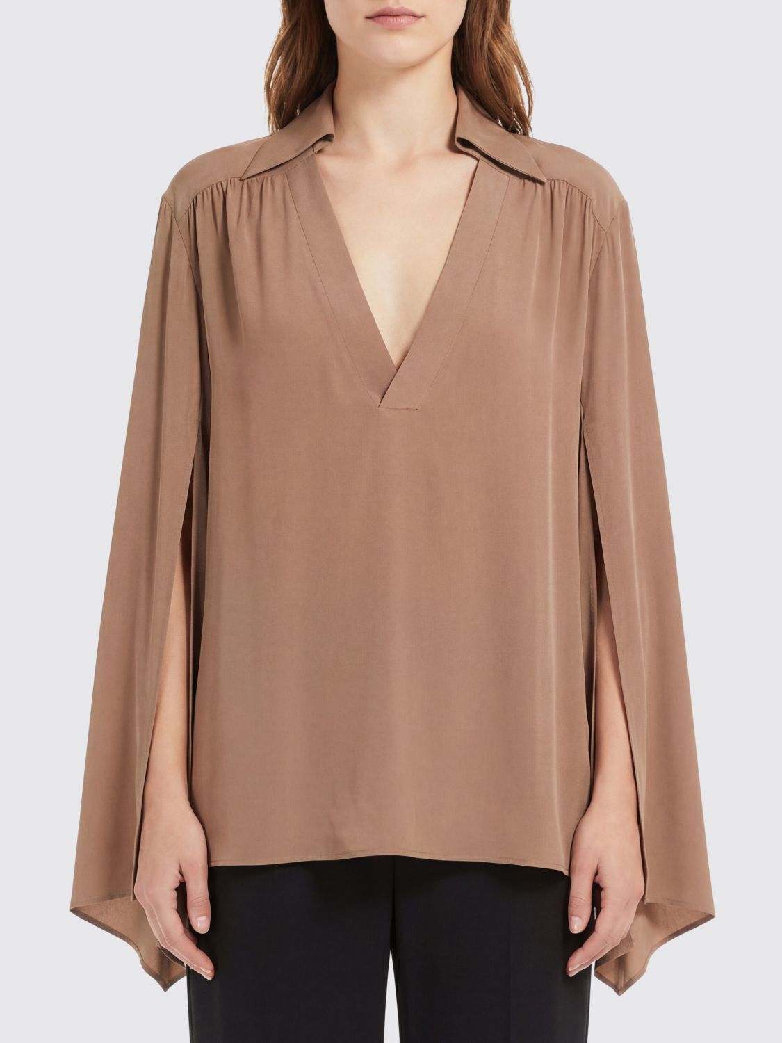 FEDERICA TOSI Crêpe Blouse