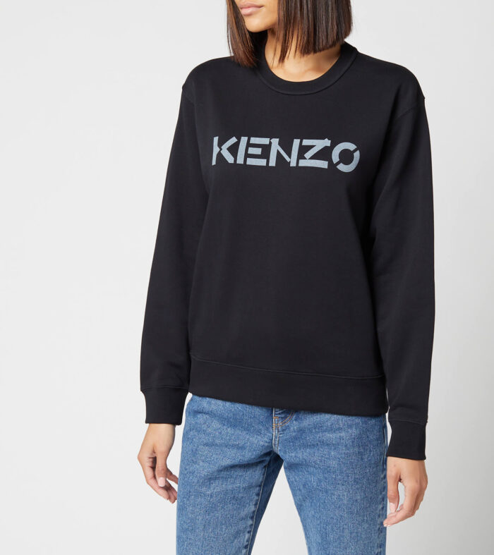 KENZO Women's Logo Classic Sweatshirt - Black