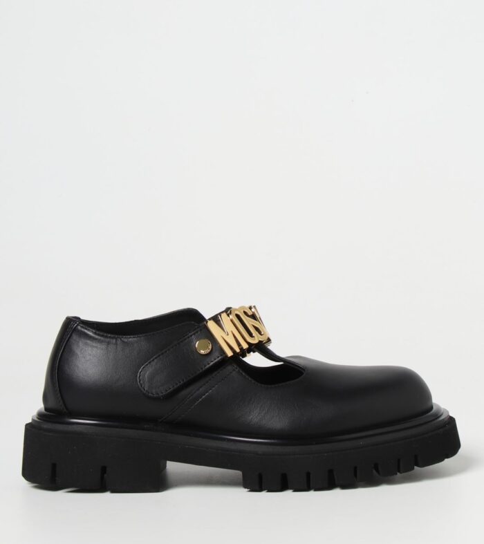 Loafers MOSCHINO COUTURE Woman colour Black