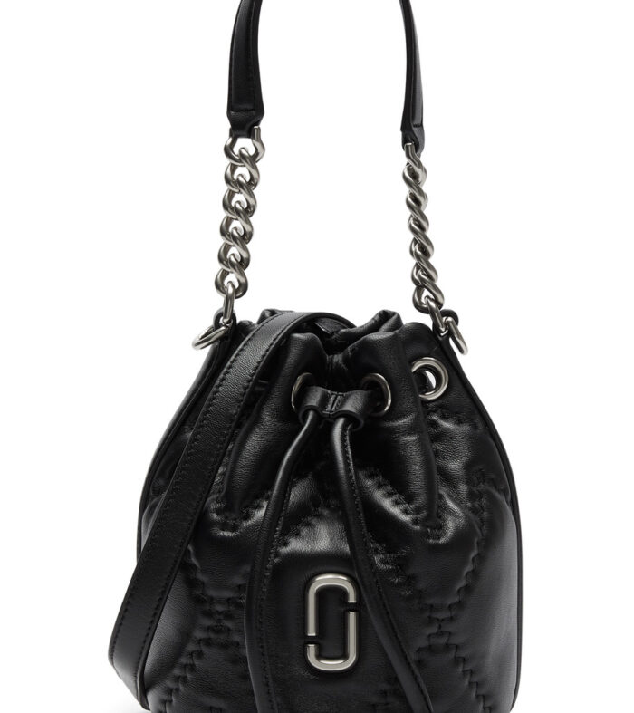 Marc Jacobs The Bucket Quilted Leather Bucket bag - Black